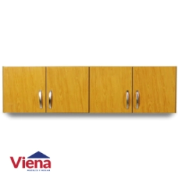 Alacena Ricchezze Arco 1,40m 4 Puertas Roble