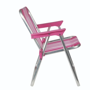 Sillon Intantil Alto Aluminio Rosa Laury 15183