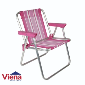 Sillon Intantil Alto Aluminio Rosa Laury 15183