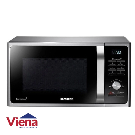 MICROONDAS SAMSUNG MG23F3K3TAS/BG 23LTS C/GRILL PLATA