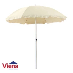 Sombrilla Laury 2MT Ca�o Acero 19816 Beige