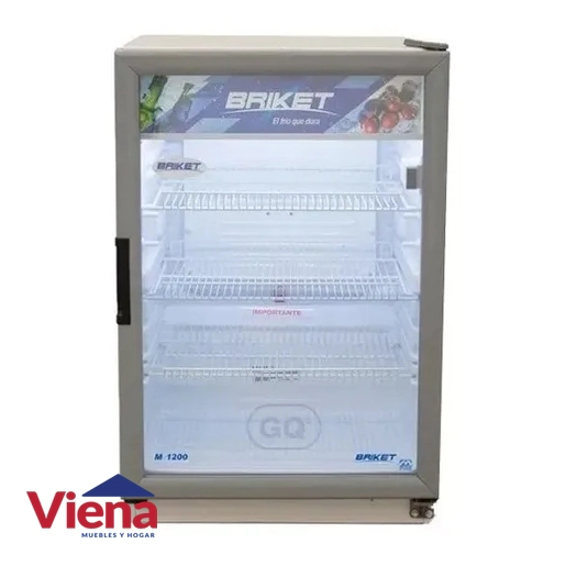 Exhibidora Briket Vertical Master 1200 Con Led