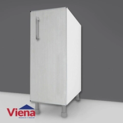 Bajo Mesada Ricchezze 30 cm. Lugano Roble Blanca