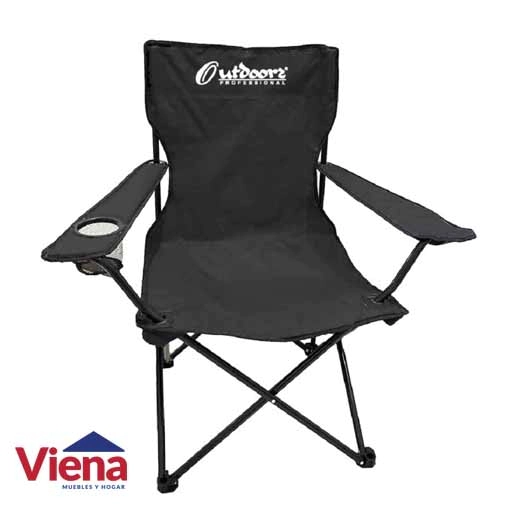 Silla Plegable Director Microbell Art.1003 Negro