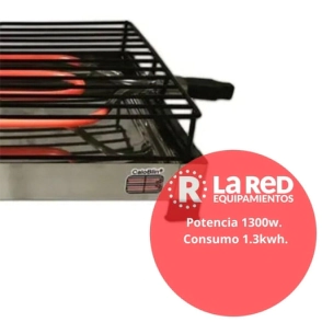 Parrilla Electrica Calo-blin Mediana Acero Flat 20