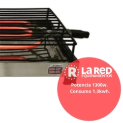 Parrilla Electrica Calo-blin Mediana Acero Flat 20