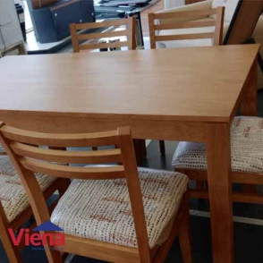 Combo Dimadera Silla 127N 6 + Mesa 150 x 80 3" Miel