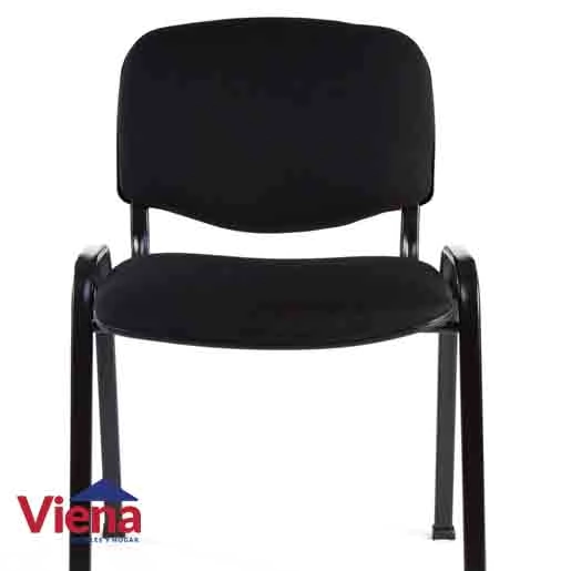 Silla OF Portantino AP40 Apilables Sin Apoyabrazos Negra