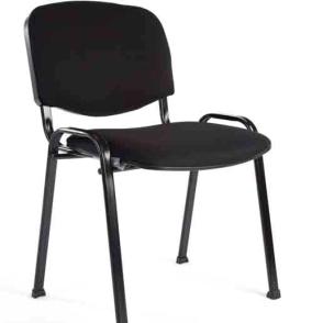 Silla OF Portantino AP40 Apilables Sin Apoyabrazos Negra