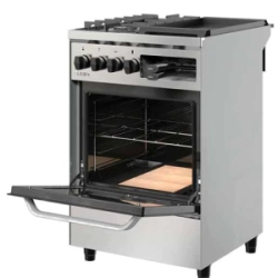 Cocina Saho Multigrill 5520Pta Visor Rejas Fundicion 18381, 2 Hornallas