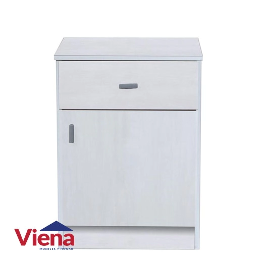 Mesa de Luz Ricchezze Pluspack 1Cajon 1Puerta 3-53-083-29 Nevada