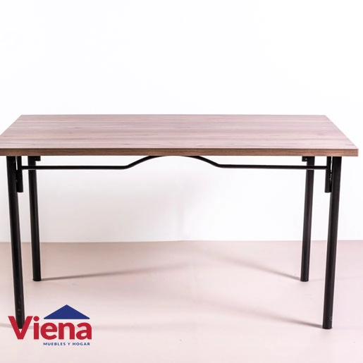 Mesa Laminada 120 x 75 Rina 1. 1/2 Negro