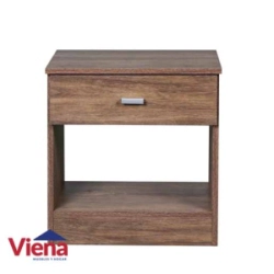 Mesa de Luz Ricchezze Ecopack 1 Caj�n Moccha