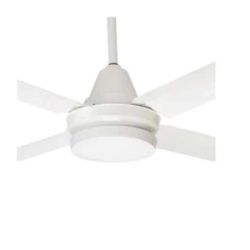Ventilador de Techo Severbon 030131 Acero Blanco VT 420 Luz Led