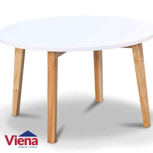 Mesa Living Caon Sara Blanco Paraiso