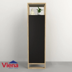 Columna Table's 4206CON Olmo F / Negro 48 x 173 1 Puerta