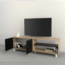 Mesa Tv/Lcd/Led 75" Table�s 4100-CON Olmo / Negro