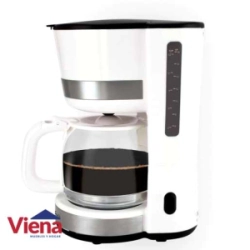 Cafetera Electrica Smart - Teck CM620 1.5L Blanca