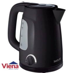 Pava Electrica SmartLife 1.7Lts Negra. SL-EK1714B