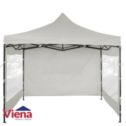 Gazebo Laury 3 x 3 x 2.5 Polyester Plegable Con Paredes 16893