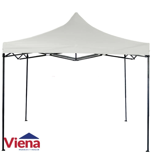 Gazebo Laury 3 x 3 x 2.5 Polyester Plegable S/ Paredes 16760