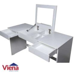 Escritorio Camarin Ricchezze Mesina 130 Cm Con Espejo