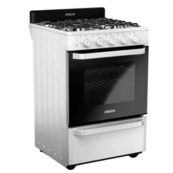 Cocina Drean CD5603AB0 56 CM Blanca Luz Enc.