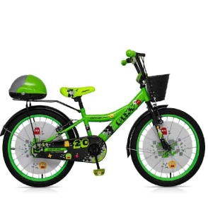 Bici Gri-Bom 2420V Rodado 20 Con Baul Timbre Nene