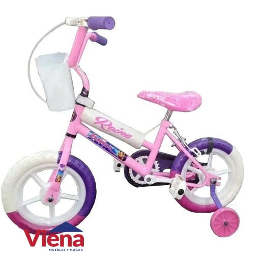 Bicicleta Zambito Rodado 12 Nena Con Canasto BIC81CH