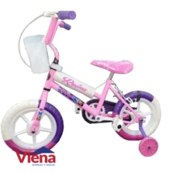 Bicicleta Zambito Rodado 12 Nena Con Canasto BIC81CH