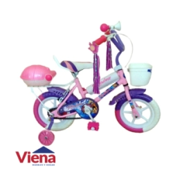 Bicicleta Zambito Rodado 12, Nena Con Baul. BIC91TW