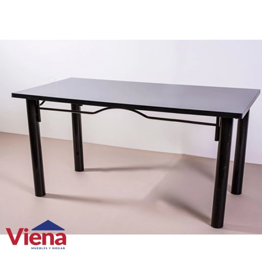 Mesa Laminada Rectangular 1.80 x 0.80 Ca�o 3" Rina Gris