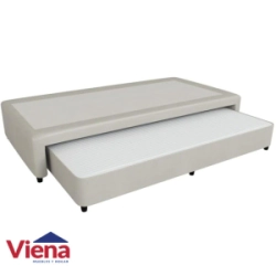 Sommier Marinero Mussa Urania 90 Eco Cuero Color Crudo