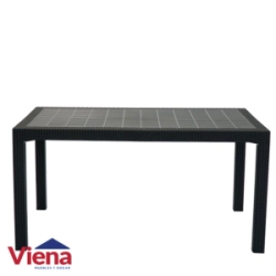 Mesa Plastica Rectangular Indonesia 1.50 x  90 VOSS2000 Color Grafito