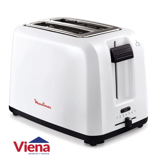 Tostadora Moulinex Vita  LT1A11AR 730W 2 Ranuras, Blanca