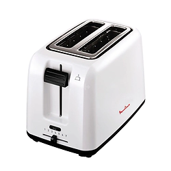 Tostadora Moulinex Vita  LT1A11AR 730W 2 Ranuras, Blanca