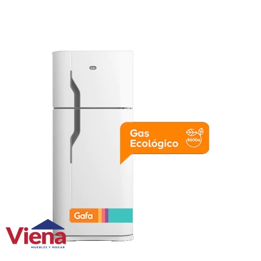 HELADERA GAFA HGF-358AFB BLANCA 112050 C/FREEZER 286L