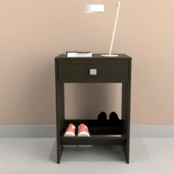 Mesa De Luz Table's 6420We  Wengue