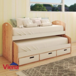Cama Nido Doble Nordic La Esperanza Con Cajones. N66