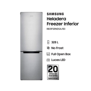 Heladera Samsung RB-31 Plata  328L
