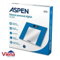 Balanza Personal Aspen B010 150 KG Glass Vidrio 3460