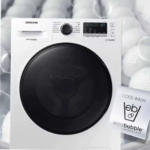Lavarropas Samsung WW70AABW Frontal 7kg 1400RPM Inverter Blanco