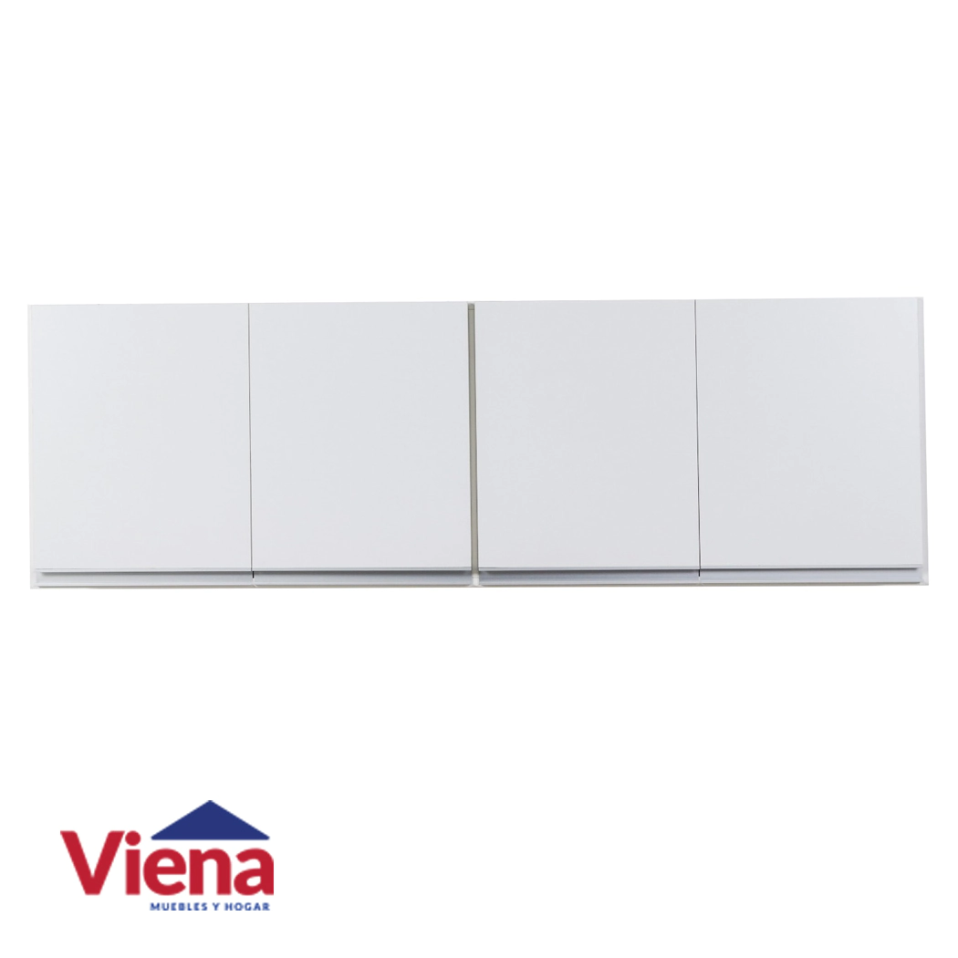 Alacena Ricchezze 140 Arco Blanca Con  Aluminio 31602286
