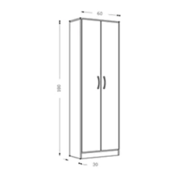 M�dulo Multiuso Ricchezze Arco 2p Blanco Melamina
