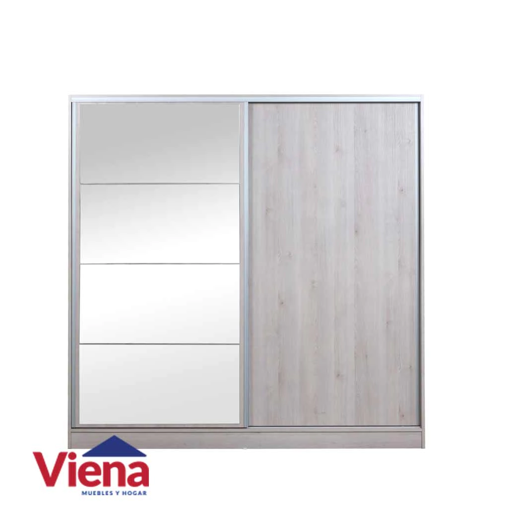 Placard Ricchezze Murano 1.80m  Puertas Corredizas Pino Aland