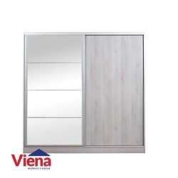 Placard Ricchezze Murano 1.80m  Puertas Corredizas Pino Aland