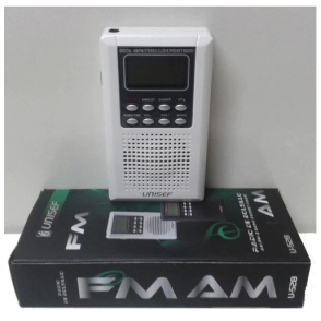 RADIO PORTATIL UNISEF AM/FM U-528 POCKET