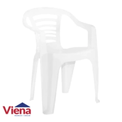 Sillon Plastico Garden Life Global Blanco 8400