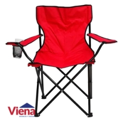 Silla Plegable Director Microbell Art 1003 Rojo