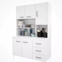 Kit Cocina DELOS 1.20 5 Puertas Blanco